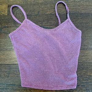 Urban Outfitters Glitter Tank Top